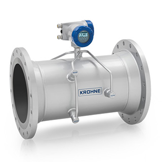 Ультразвуковой расходомер большого номинального диаметра, компактного исполнения и стандартной окраски